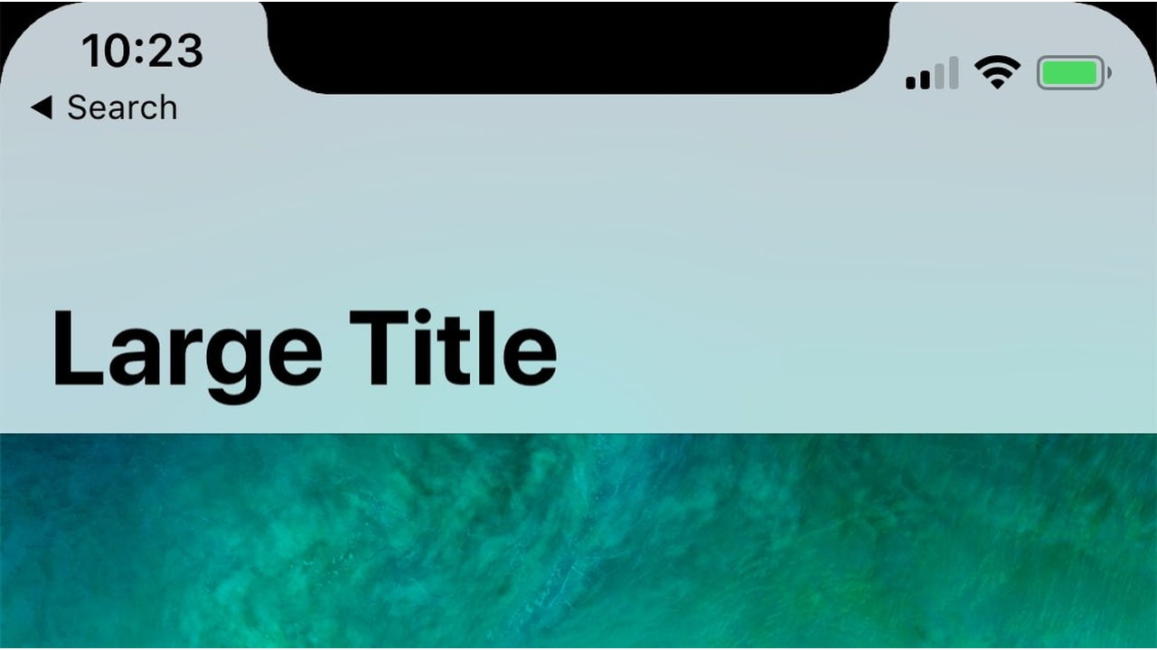 Here's What the New 'iPhone X' Status Bar Looks Like [Video] - iClarified
