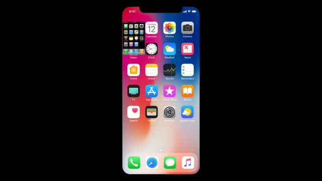 iPhone X Screen Resolution vs iPhone 2G [Image]