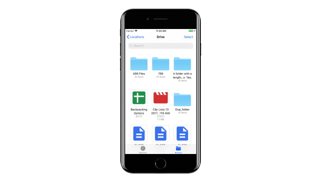 Google Drive Now Works With the iOS 11 Files App