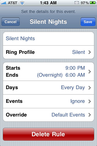 Calendar Pro Sets Your iPhone Ringtones Based on Your Schedule