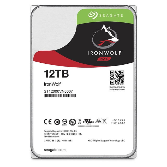 Seagate Launches 12TB Hard Drives for Desktops and NAS