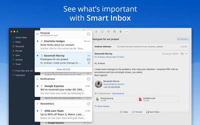 Spark Email App Gets &#039;Send Later&#039; and &#039;Follow-up Reminders&#039; [Video]