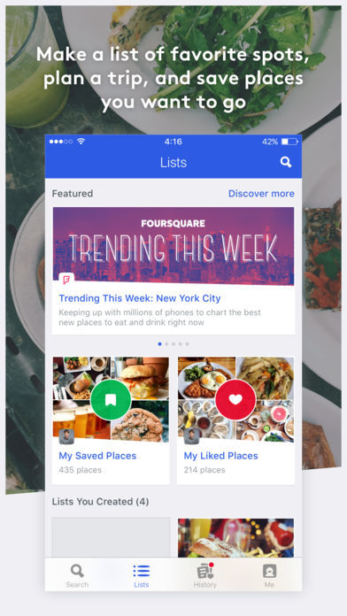 Foursquare City Guide App Updated With All-New Place Pages