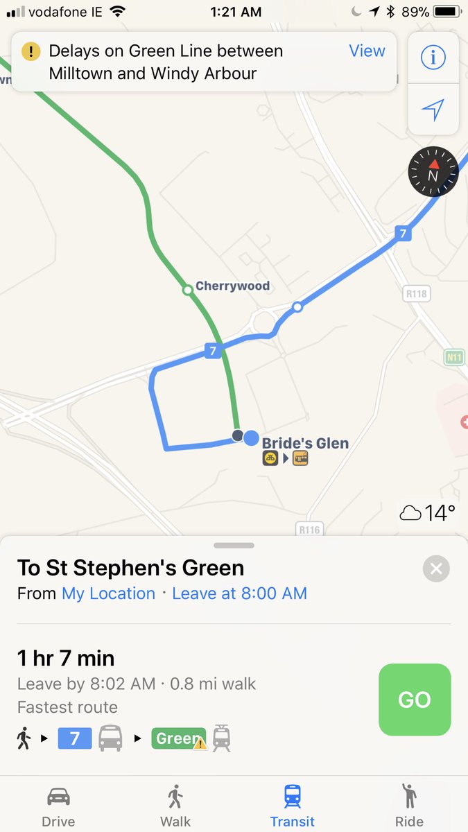 Apple Maps Gets Transit Directions for Ireland