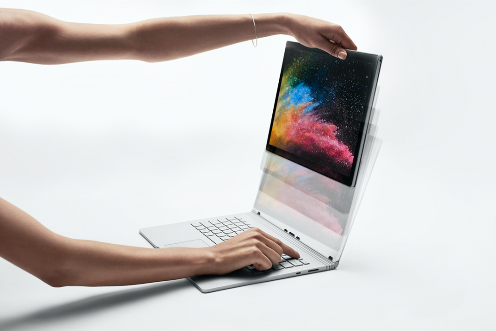 Microsoft Unveils New Surface Book 2 That is &#039;Twice as Powerful as the New MacBook Pro&#039; [Video]