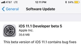Apple Releases iOS 11.1 Beta 5 to Developers for Testing [Download]