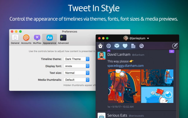 Twitterrific 5 for Mac Updated With Muffle and Mutes, Automatic Scrolling, More