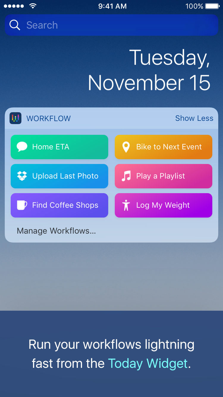 Apple Workflow App Updated With iPhone X and iOS 11 Support, More Capabilities