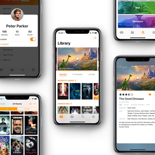 FireCore Updates Infuse Media Player With New Look, iPhone X and HDR Support, More