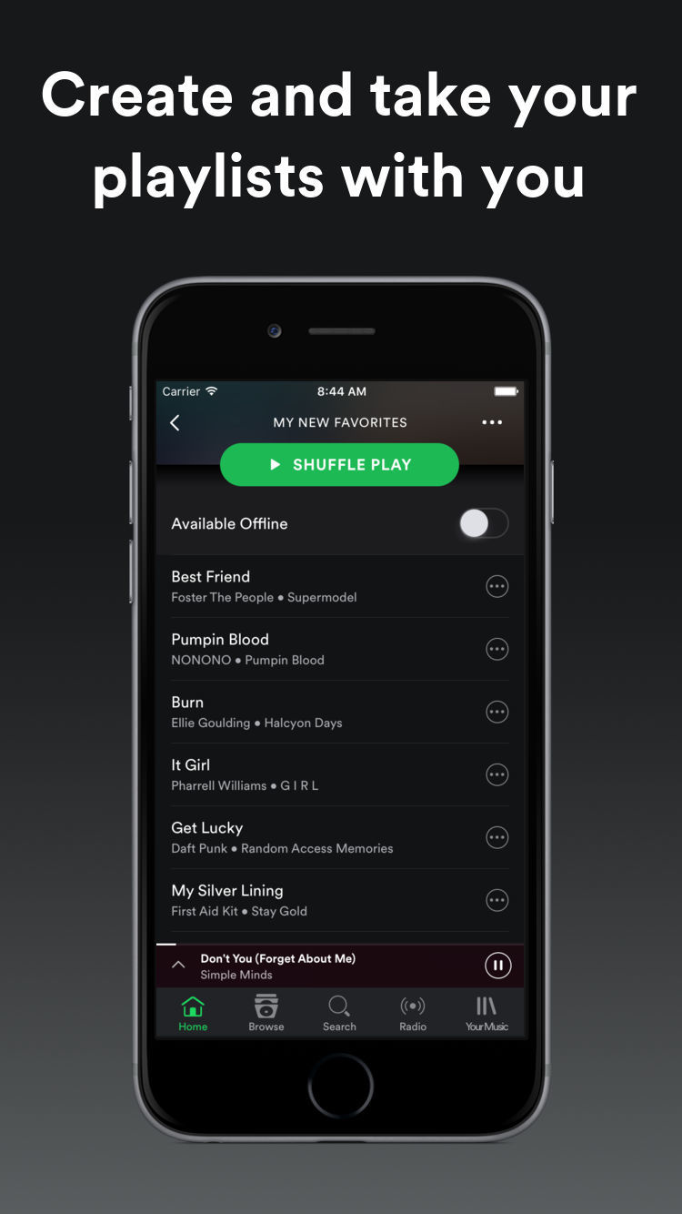 Spotify App Updated With Support for iPhone X