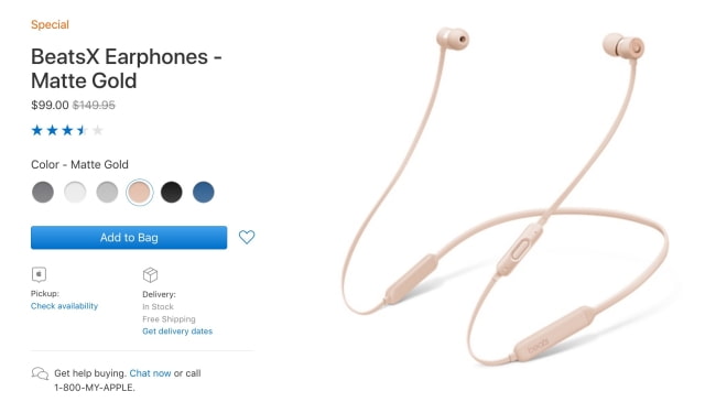 Apple Discounts BeatsX, Powerbeats3 Wireless, Solo3 Wireless Headphones by 20-34%