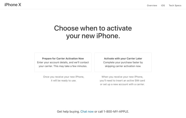 You Can Now Purchase an Unlocked iPhone X Without Carrier Activation From the Apple Online Store