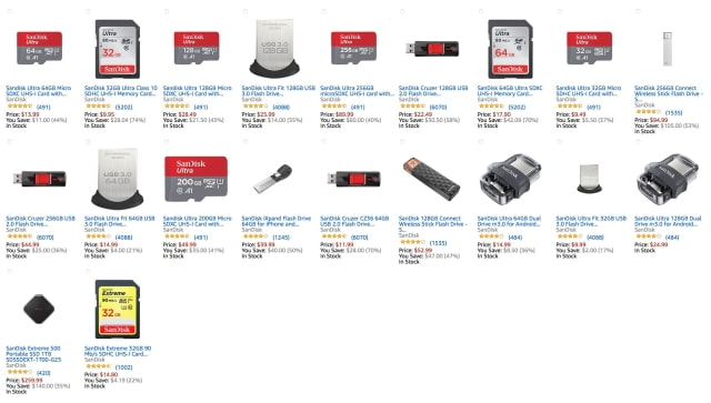 Get Up to 60% Off SanDisk Memory Today [Deal]