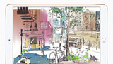 Apple Highlights Urban Sketchers Using iPad and Apple Pencil for On-Location Drawing
