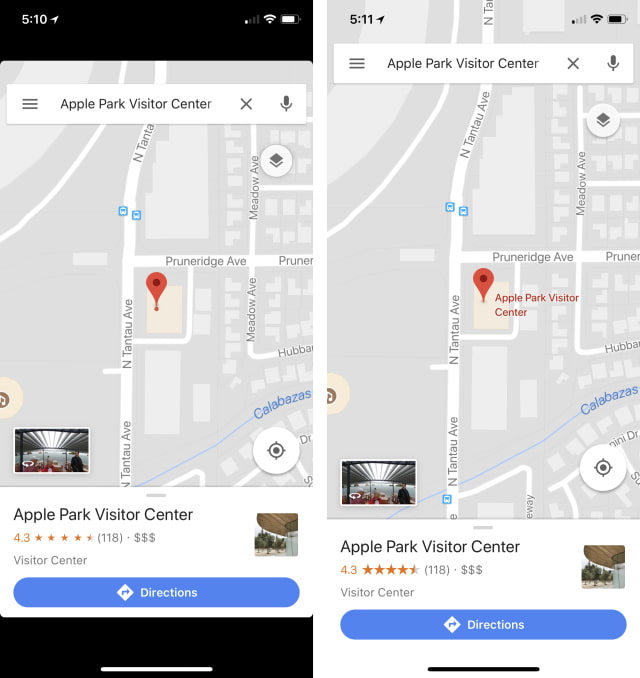 Google Maps App Updated With iPhone X Support