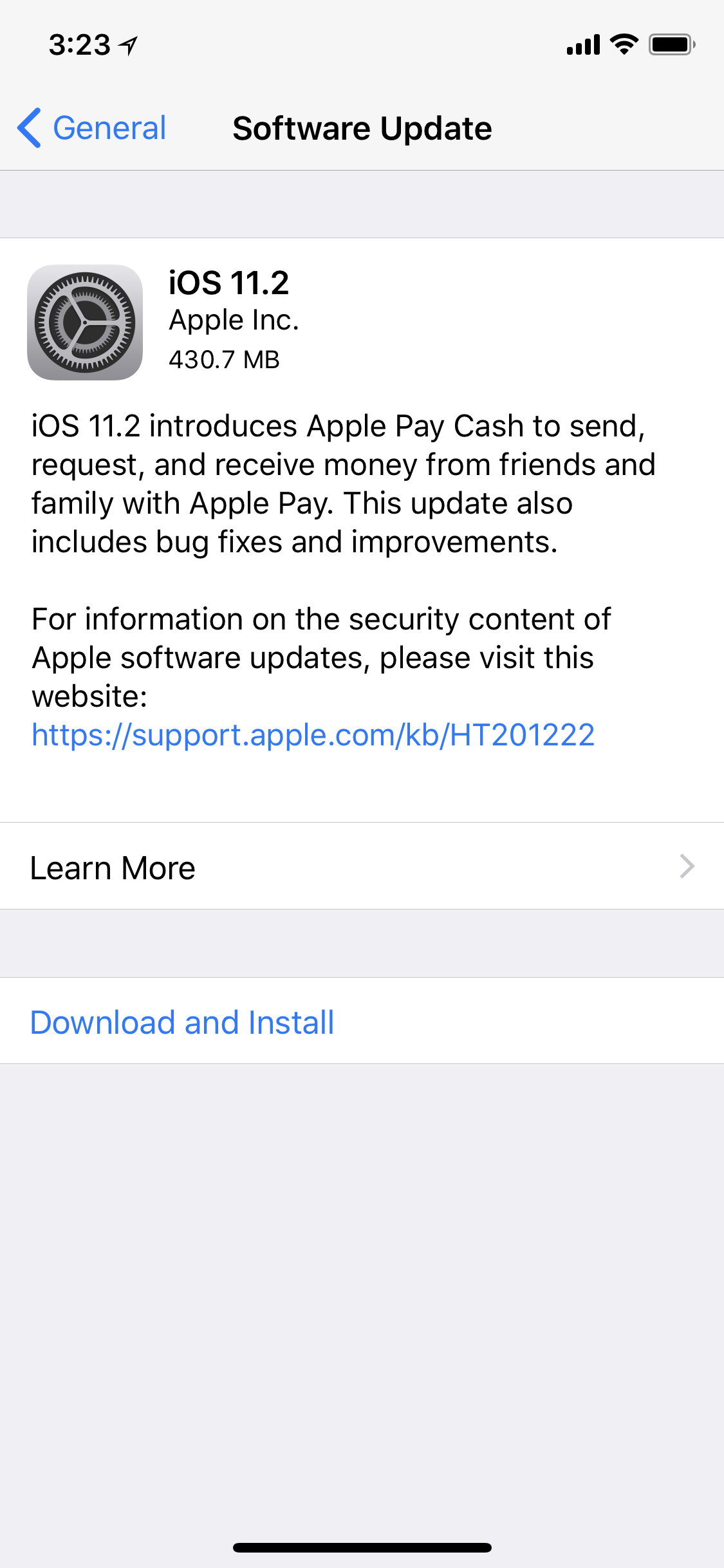 Apple Releases iOS 11.2 With Apple Pay Cash, Faster Wireless Charging, Fix for December 2nd Date Bug