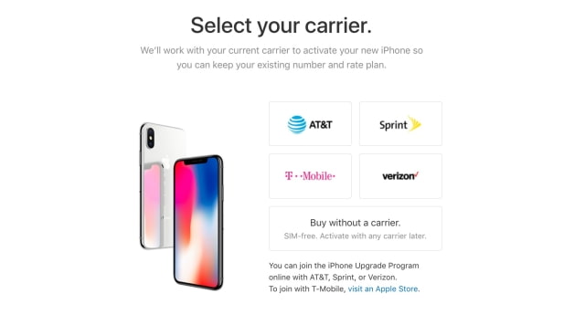 Apple is Now Selling the iPhone X SIM-Free and Unlocked in the United States