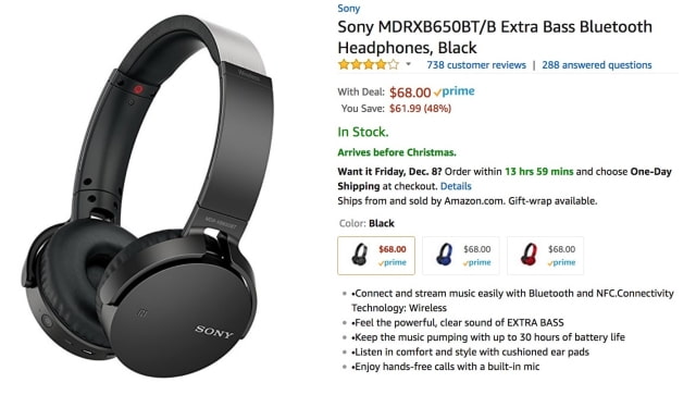 Up to 52% Off Sony Headphones, Speakers, Cameras, More [Deal]