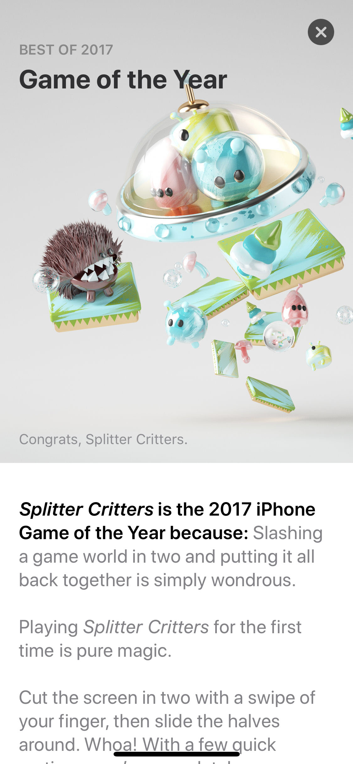 Apple Announces Top Apps and Games of 2017 [Charts]