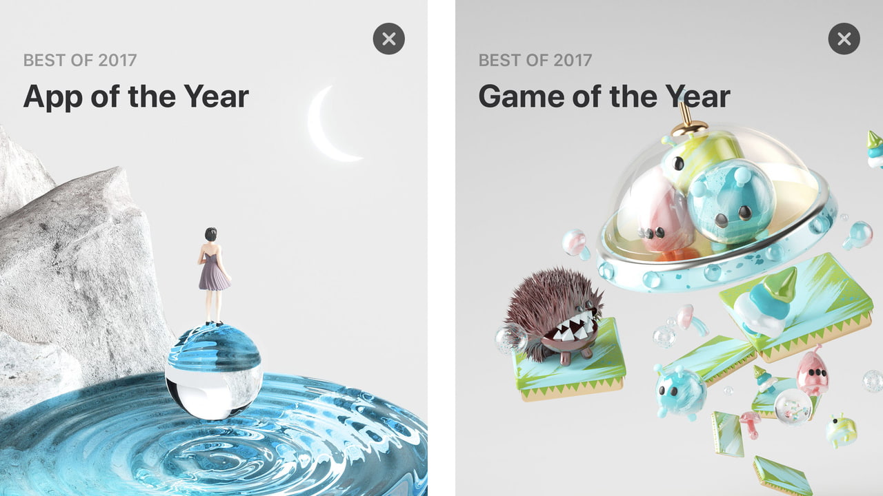 Apple Announces Top Apps and Games of 2017 [Charts] - iClarified