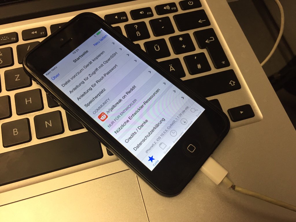 Tihmstar Teases Jailbreak of iOS 10.3.3 [Photo]