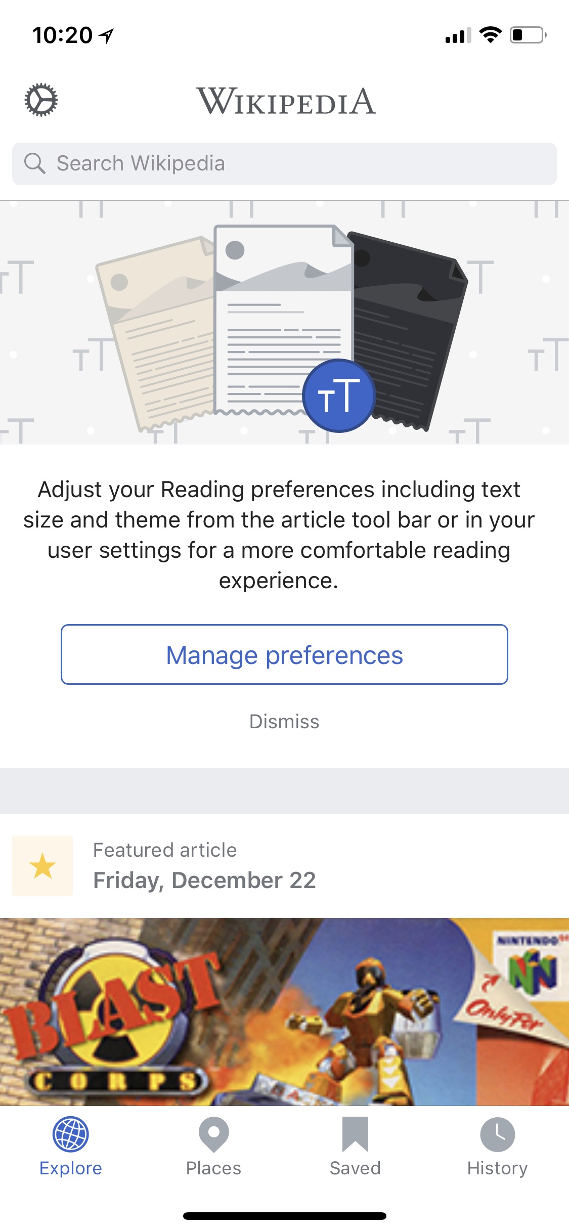 Wikipedia App Gets &#039;Black&#039; Reading Theme for iPhone X
