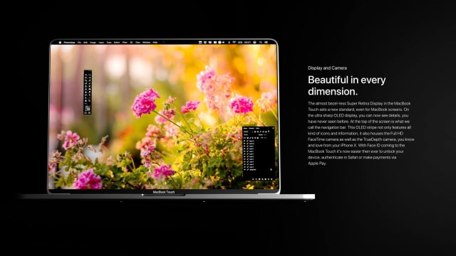 Beautiful MacBook Touch Concept Features Two OLED Displays, 3D Touch Keyboard [Images]