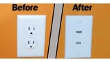 Cheap Easy Way to Make an In-Wall USB Charger