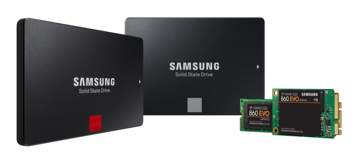 Samsung Announces New 860 PRO and 860 EVO Solid State Drives