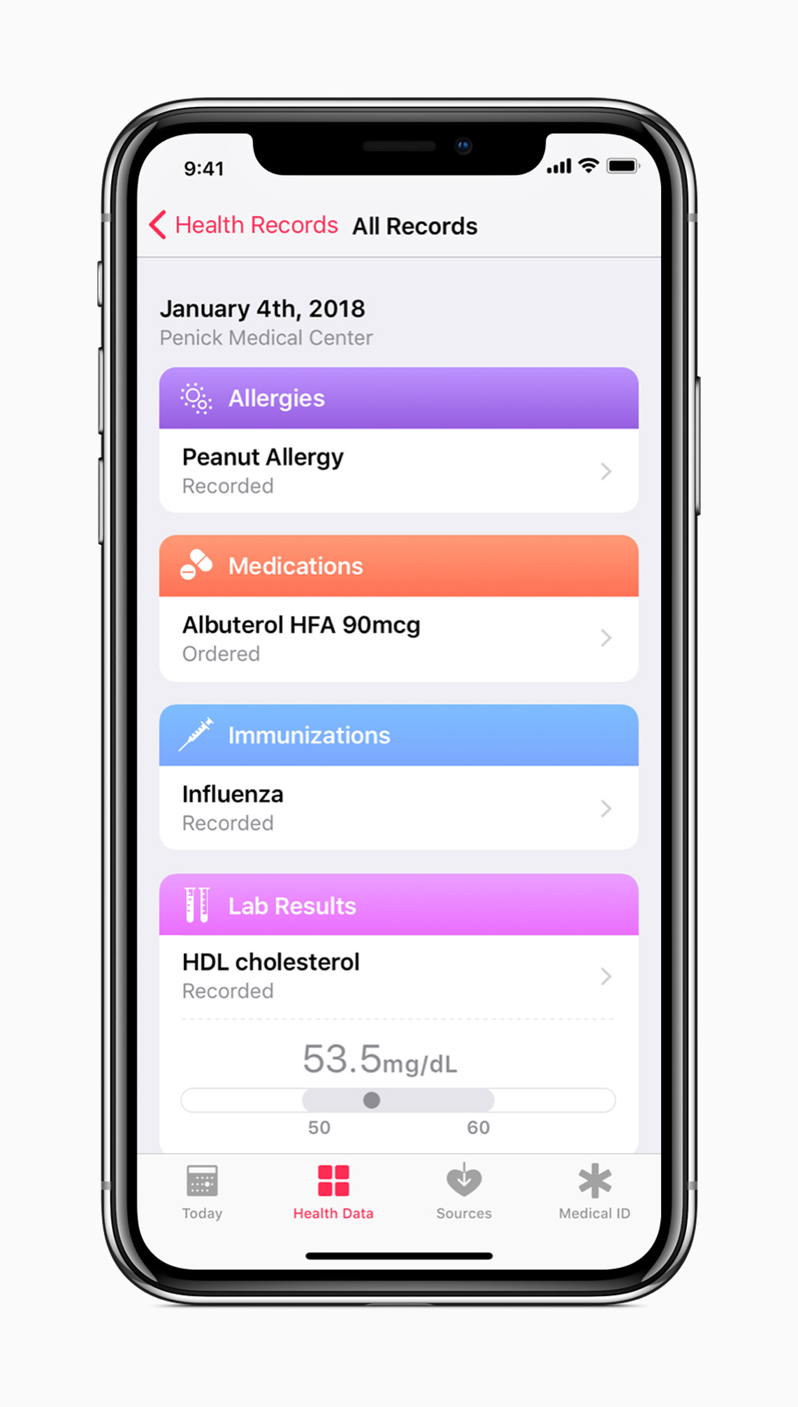 Apple Introduces &#039;Health Records&#039; in iOS 11.3