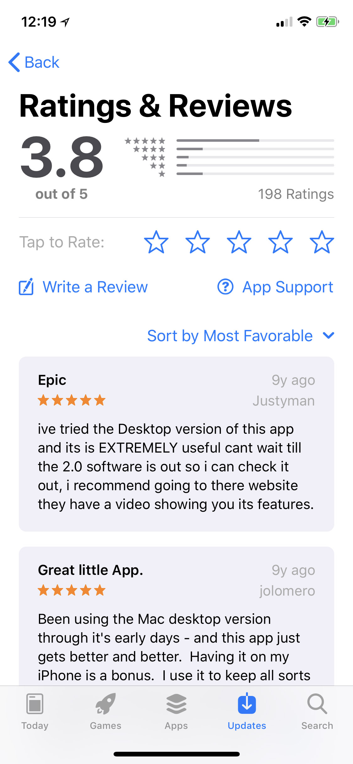 iOS 11.3 Beta Lets You Sort App Reviews