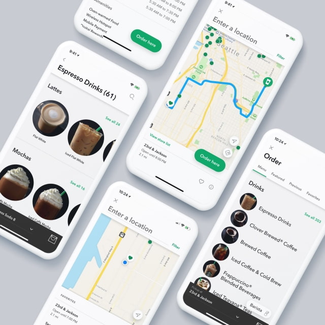 Starbucks App Updated With New Stores Experience, Improved Browsing, Face ID, More
