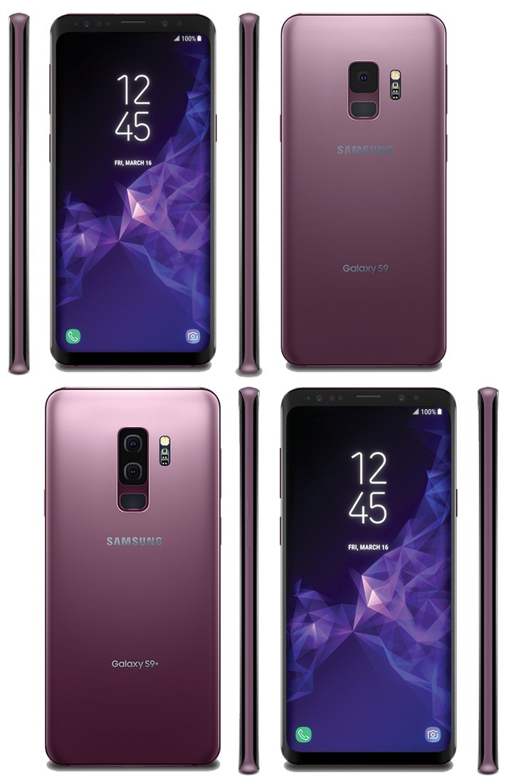 Leaked Images of the Samsung Galaxy S9 and S9+ 