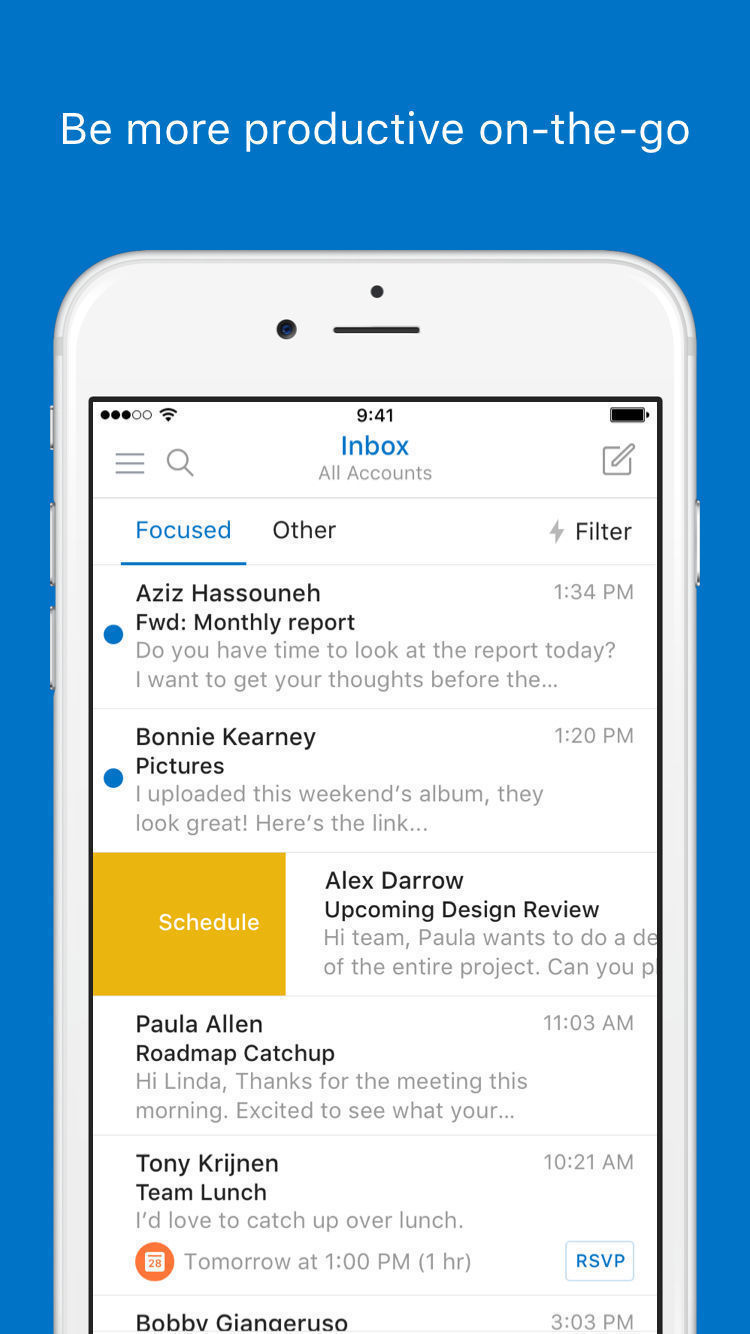 Microsoft Updates Outlook for iOS With Improvements to Search