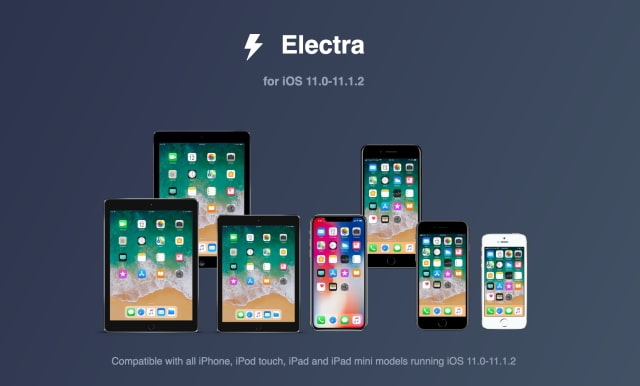 Electra Jailbreak for iOS 11 - iOS 11.1.2 Rilis