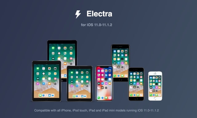 Electra Jailbreak for iOS 11 - iOS 11.1.2 Released