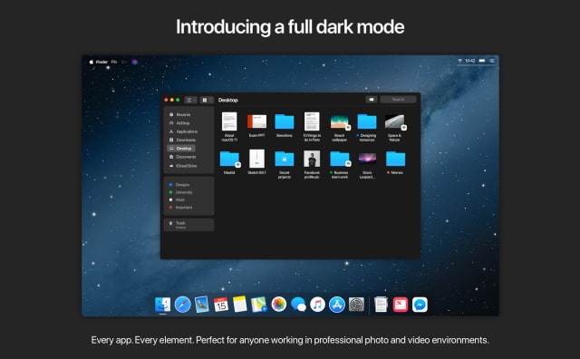 Beautiful macOS 11 Concept Features Control Center, Dark Mode, Universal Apps, More [Images]