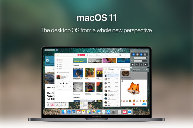 Beautiful macOS 11 Concept Features Control Center, Dark Mode, Universal Apps, More [Images]