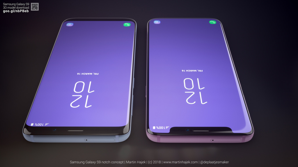 What If Samsung Had Copied the iPhone X&#039;s Notch [Images]