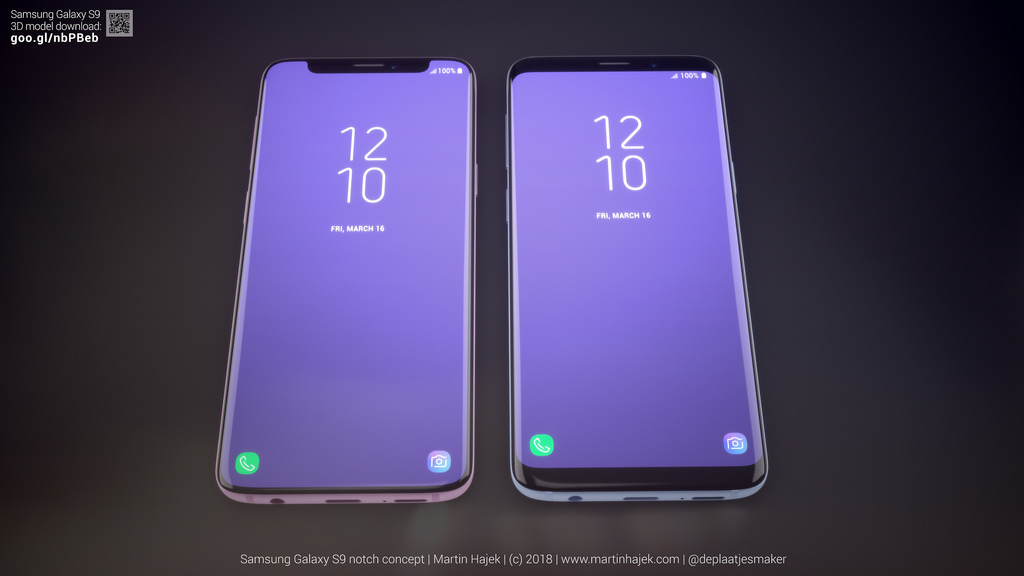 What If Samsung Had Copied the iPhone X&#039;s Notch [Images]