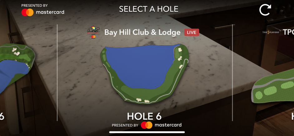 PGA Tour Uses ARKit to Project 3D Golf Courses and Live 3D Shot Trails Onto Any Flat Surface