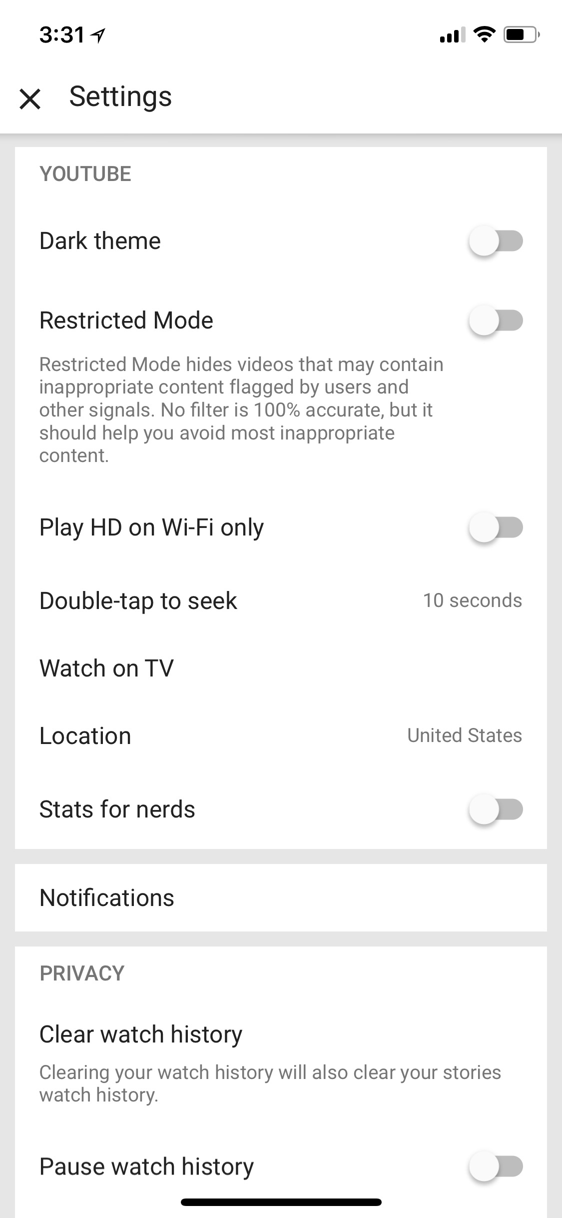 YouTube App Updated With Dark Mode