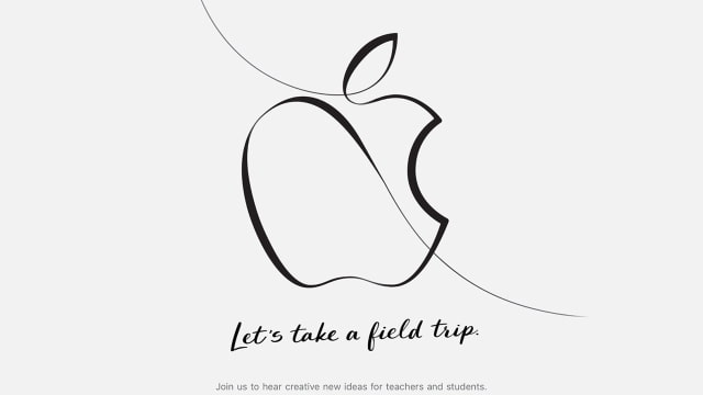 Apple Announces March 27th Event in Chicago: &#039;Let&#039;s Take a Field Trip&#039;