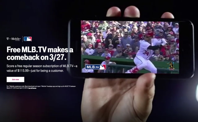 T-Mobile Gives Customers a Free Year of MLB.TV and MLB At Bat Premium