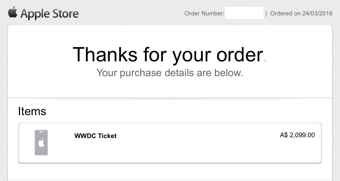 Apple Begins Notifying WWDC 2018 Lottery Winners