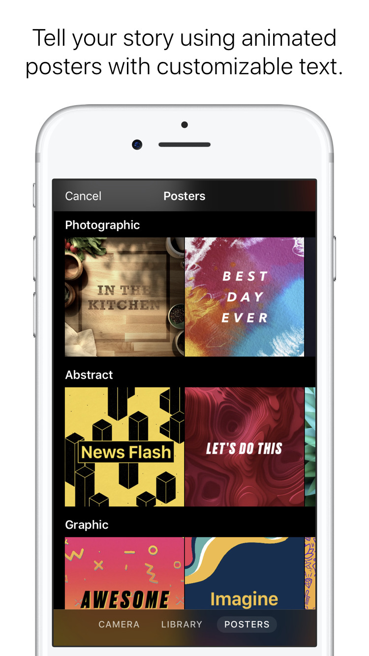 Apple Updates Clips App With New Titles, Stickers, Labels, Posters, More