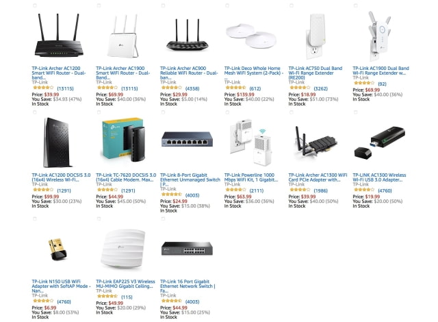 TP-Link Routers, Modems, More On Sale for Up to 53% Off [Deal]
