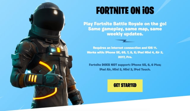 Fortnite No Longer Requires an Invite on iOS