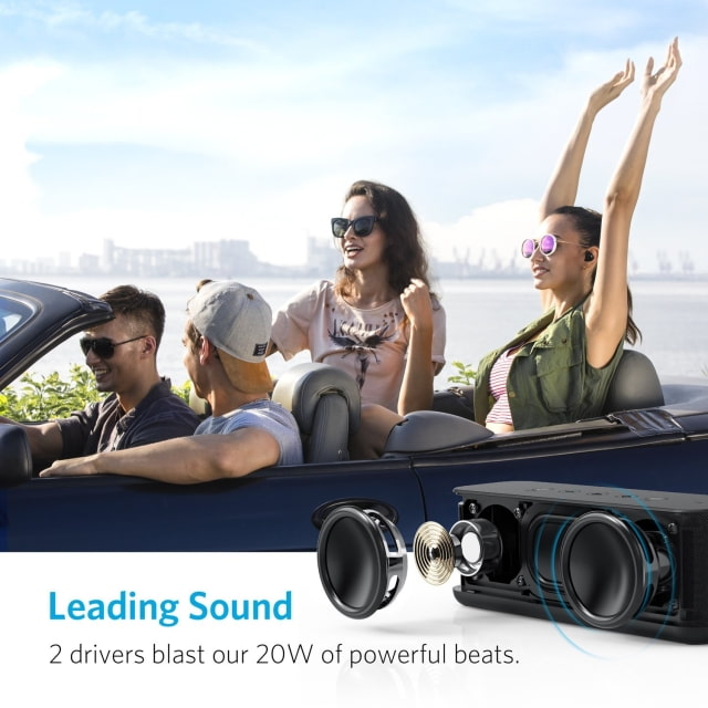 Anker SoundCore Boost 20W Bluetooth Speaker On Sale for 29% Off [Lightning Deal]