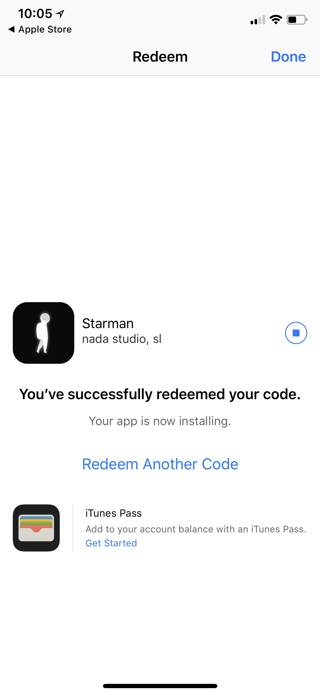 Apple Offers &#039;Starman: Tale of Light&#039; as a Free Download